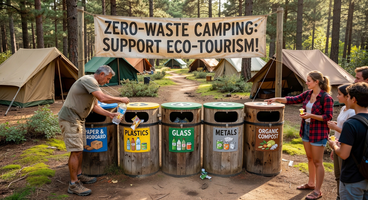 Campsite recycling