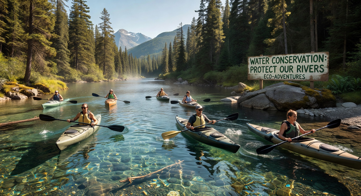 River kayaking