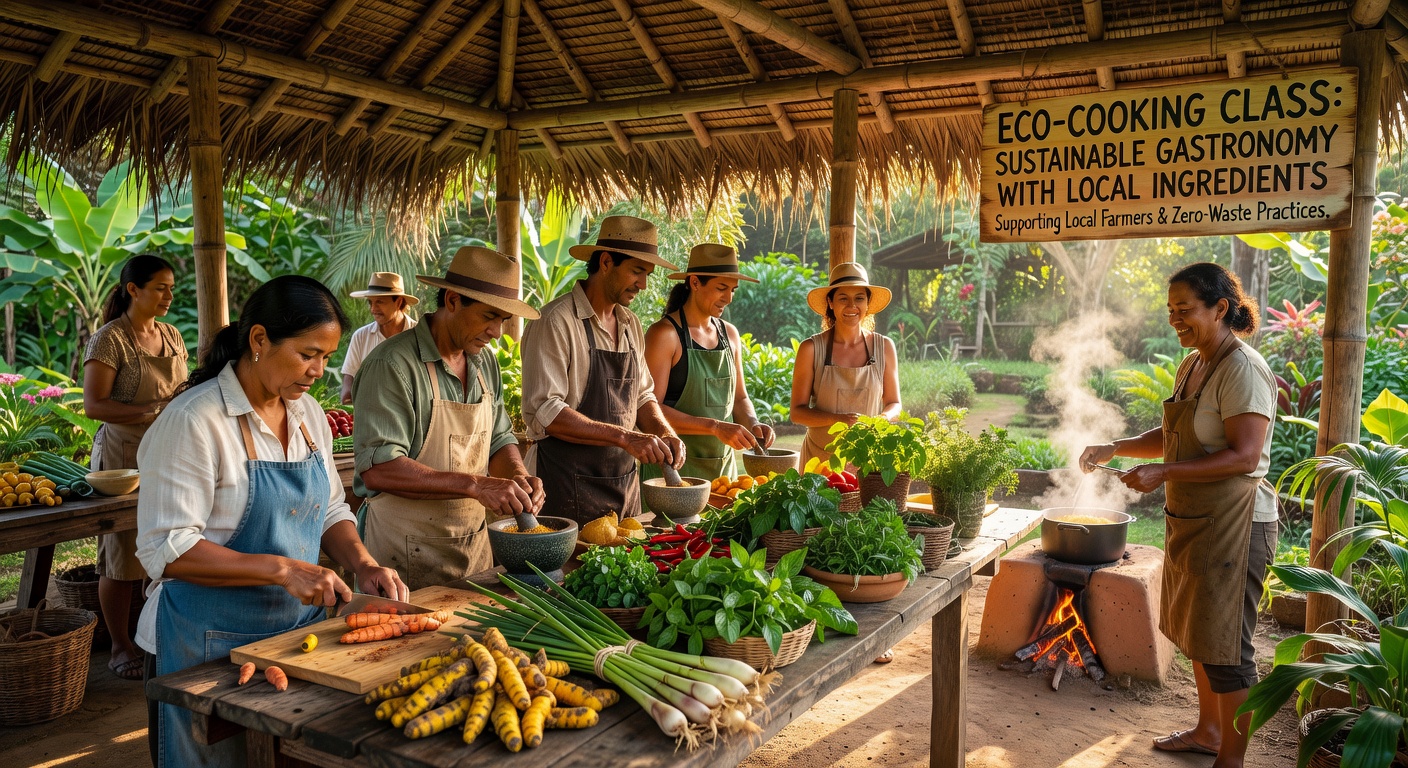 Eco community cooking class